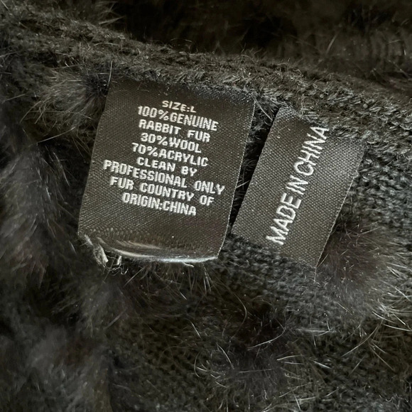 Linda Richards Luxury Rabbit Fur Vest - Picture 5 of 8